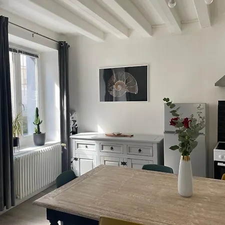 Semesterbostad La Crabette Bleue Grandcamp-Maisy