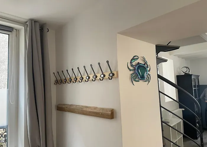 Semesterbostad La Crabette Bleue Grandcamp-Maisy